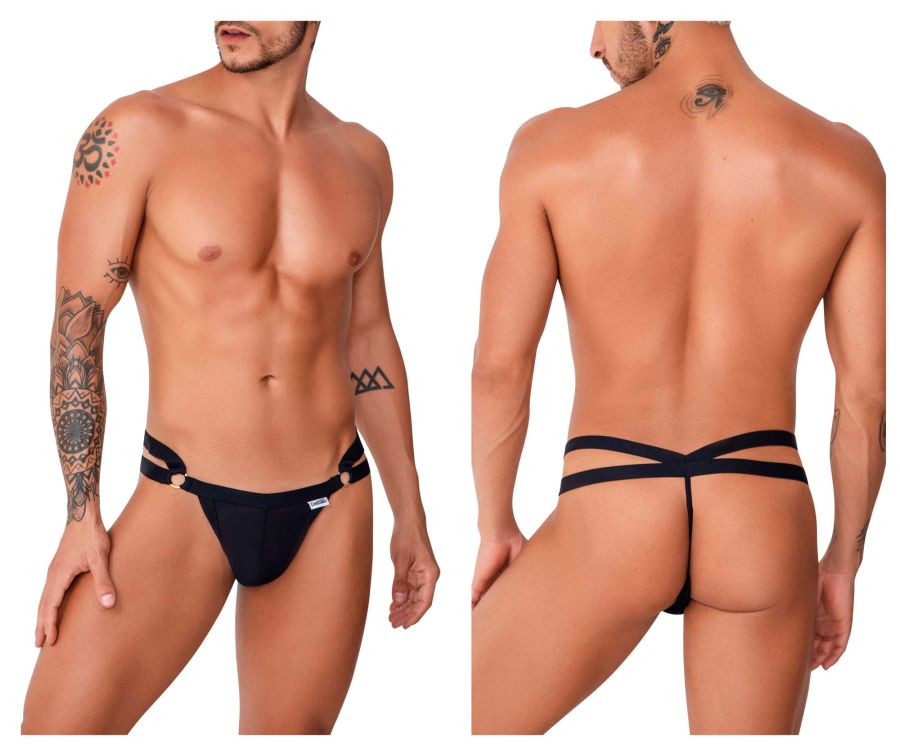 CandyMan 99751 Microfiber G-String Color Black - DealByEthan.gay loves CandyMan
