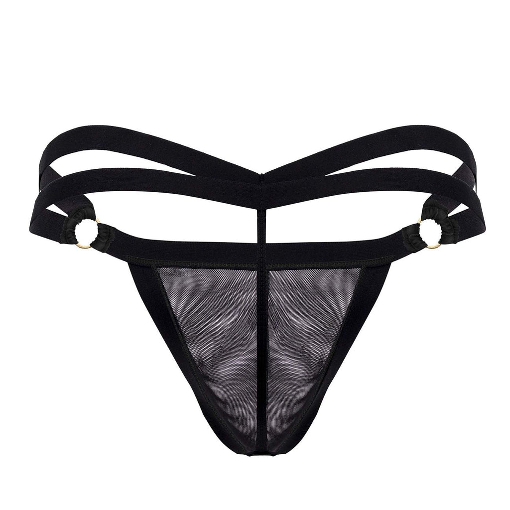 CandyMan 99751 Microfiber G-String Color Black - DealByEthan.gay loves CandyMan