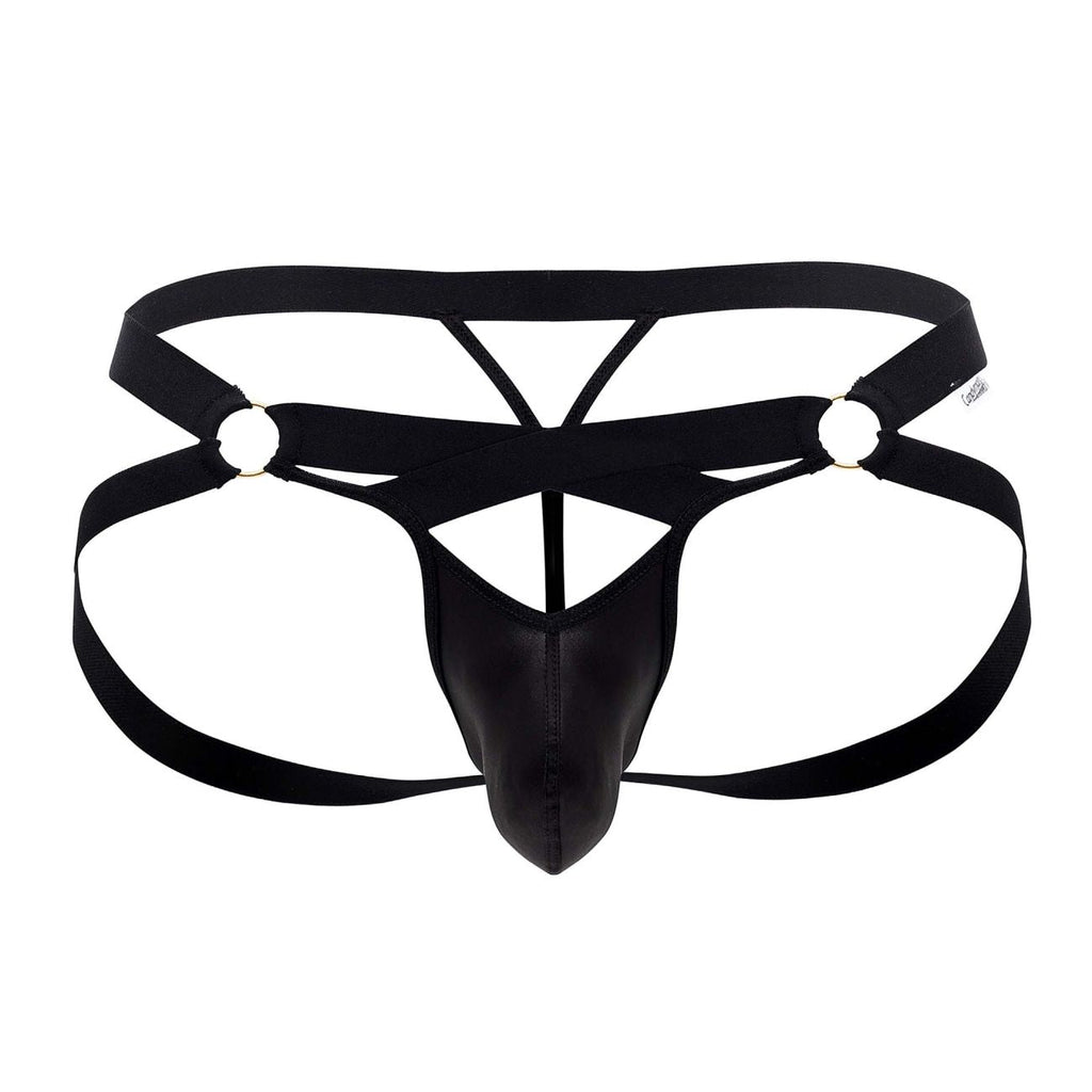 CandyMan 99761 Jock G-String Color Black - DealByEthan.gay loves CandyMan