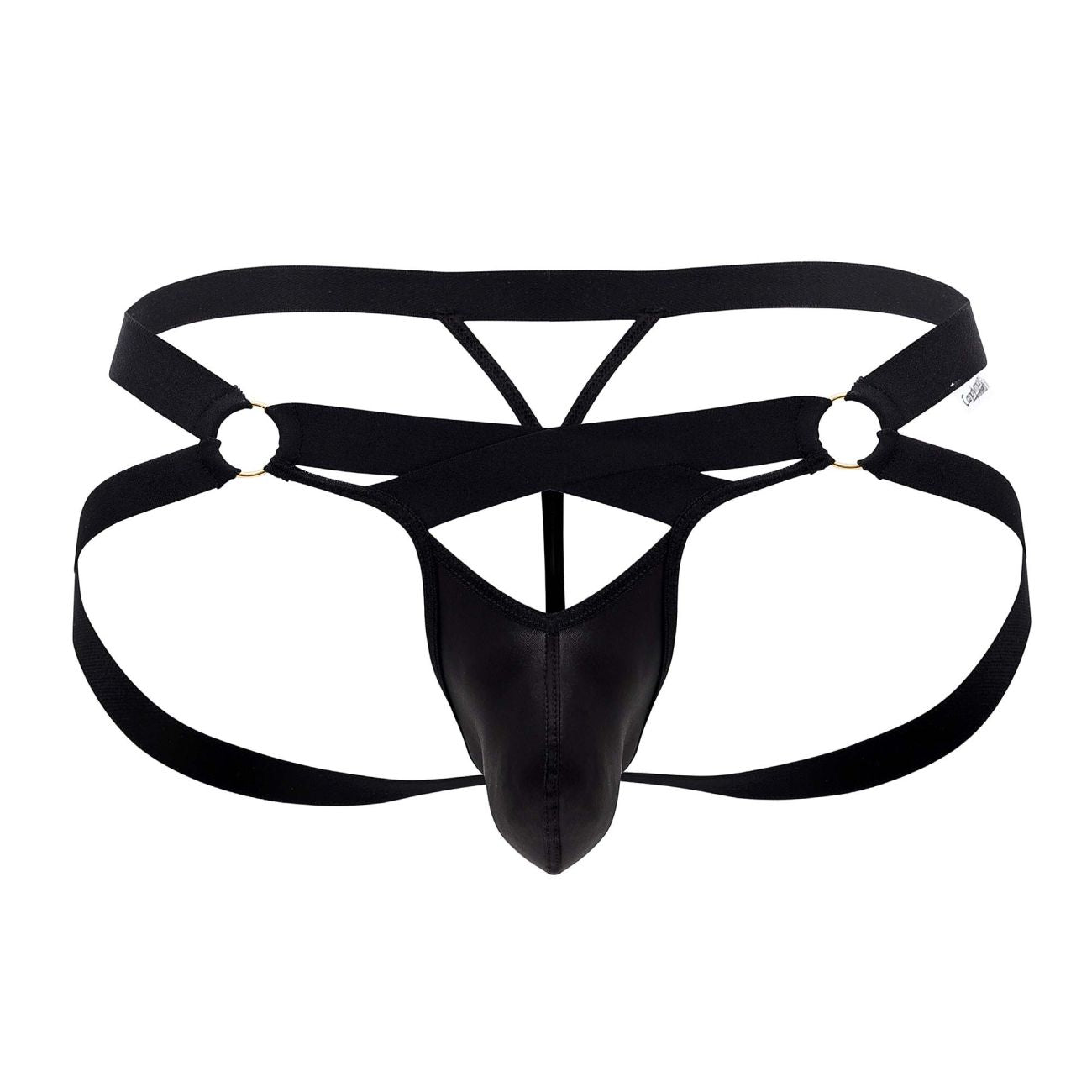 CandyMan 99761 Jock G-String Color Black - DealByEthan.gay loves CandyMan