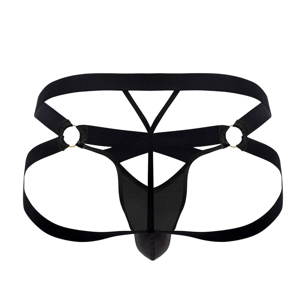 CandyMan 99761 Jock G-String Color Black - DealByEthan.gay loves CandyMan