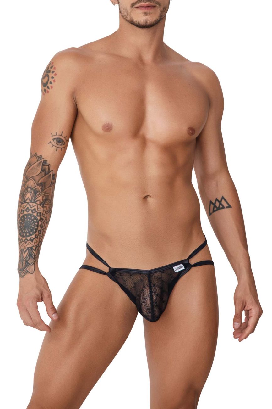 CandyMan 99762 Jock G-String Color Black - DealByEthan.gay loves CandyMan