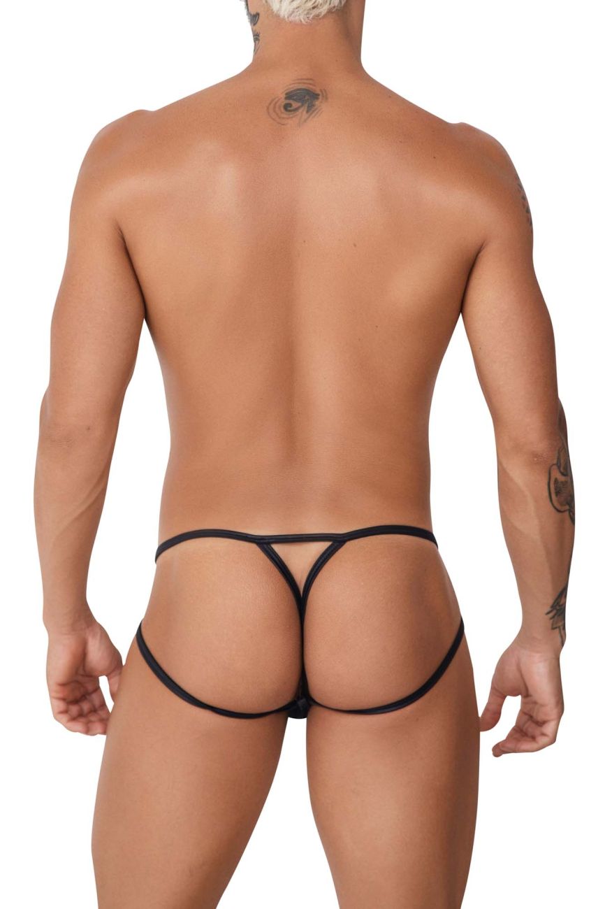 CandyMan 99762 Jock G-String Color Black - DealByEthan.gay loves CandyMan