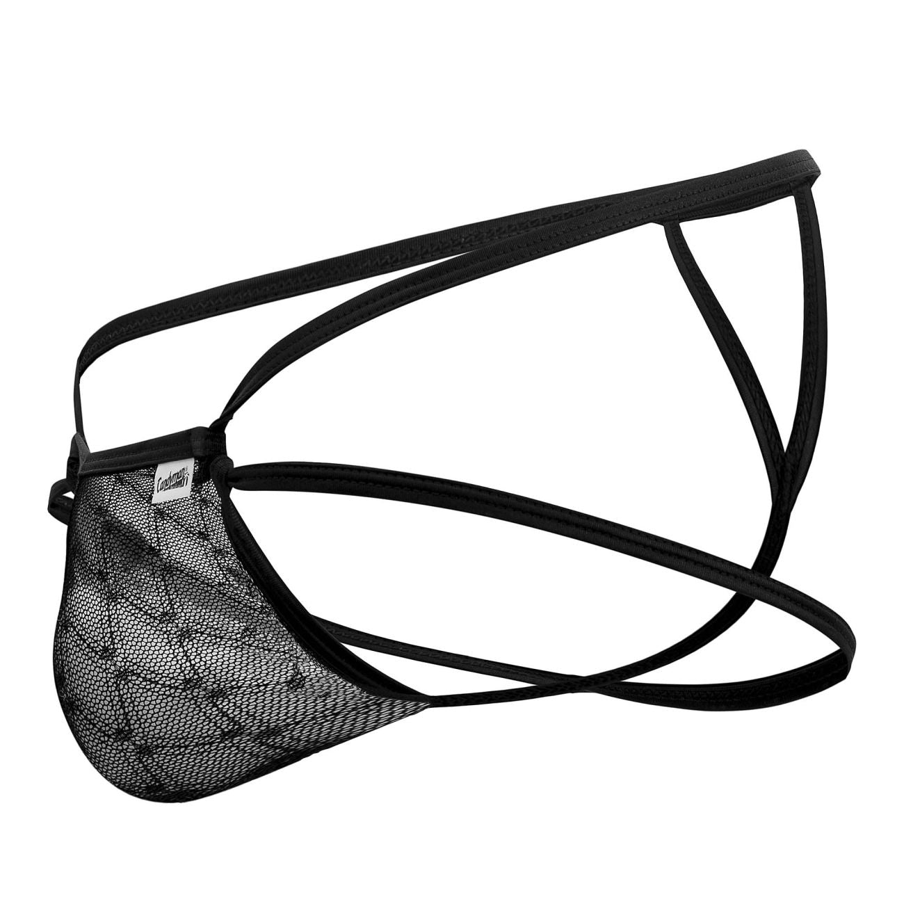 CandyMan 99762 Jock G-String Color Black - DealByEthan.gay loves CandyMan