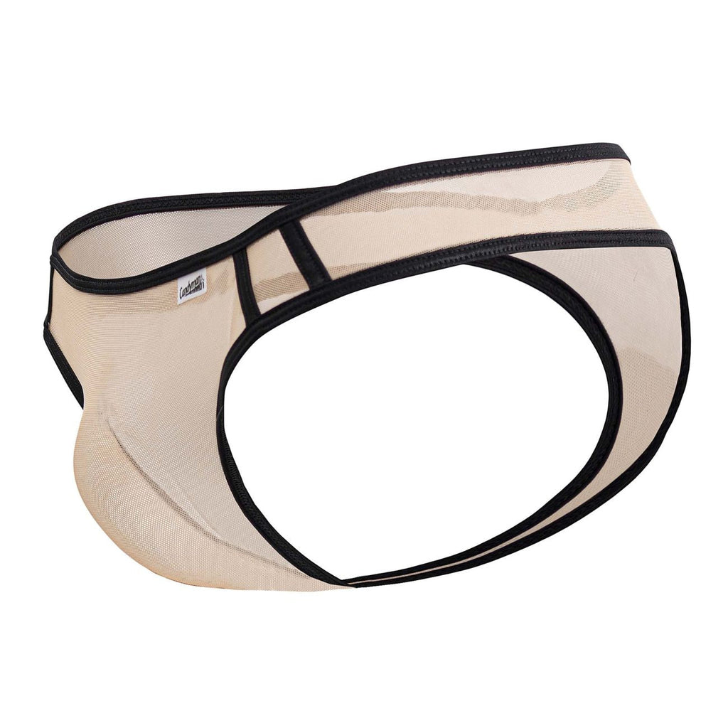 CandyMan 99767 Sports Mesh Thongs Color Beige - DealByEthan.gay loves CandyMan