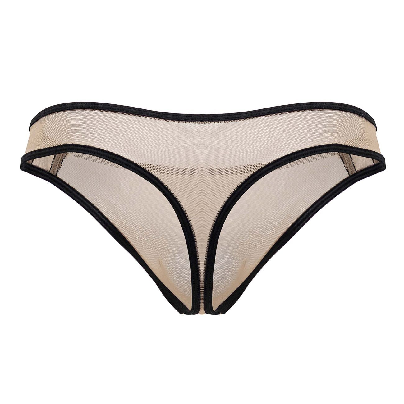 CandyMan 99767 Sports Mesh Thongs Color Beige - DealByEthan.gay loves CandyMan