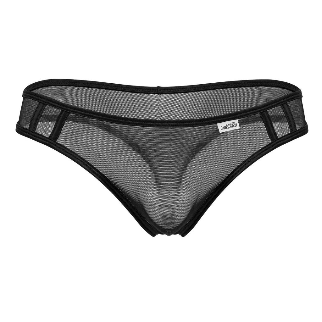 CandyMan 99767 Sports Mesh Thongs Color Black - DealByEthan.gay loves CandyMan