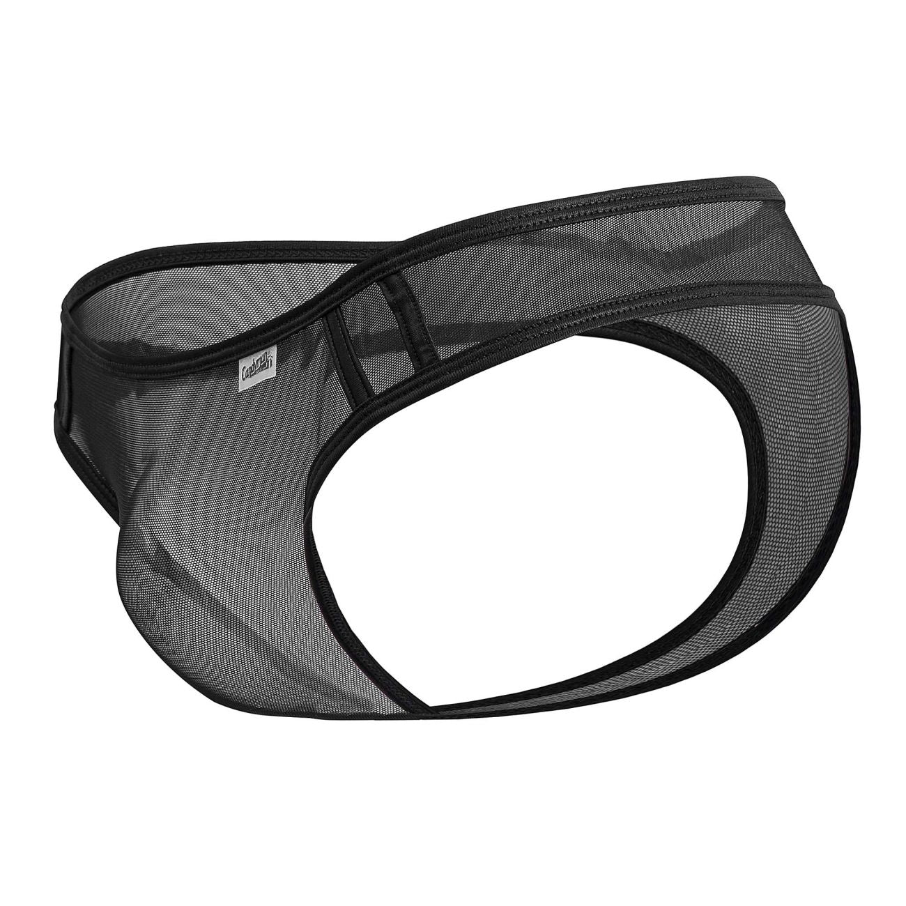 CandyMan 99767 Sports Mesh Thongs Color Black - DealByEthan.gay loves CandyMan