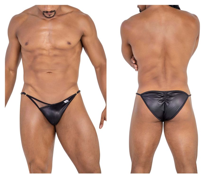 CandyMan 99768 Peekaboo Bikini Color Black - DealByEthan.gay loves CandyMan