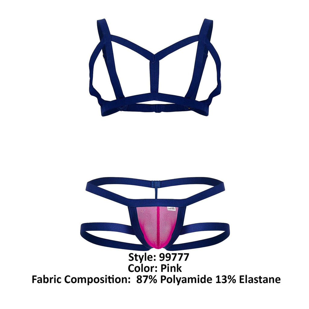 CandyMan 99777 Two Piece Outfit Color Pink - DealByEthan.gay loves CandyMan