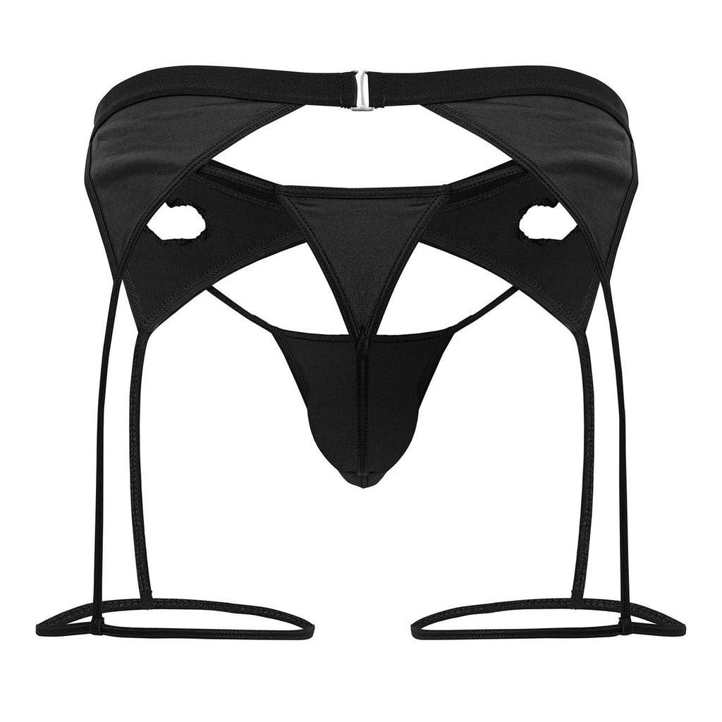 CandyMan 99785 Garter Outfit Color Black - DealByEthan.gay loves CandyMan
