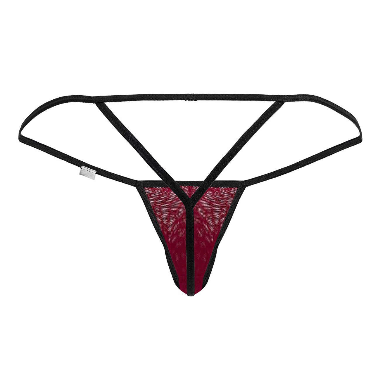 CandyMan 99795 Mesh G-String Tangas Farbe Burgund