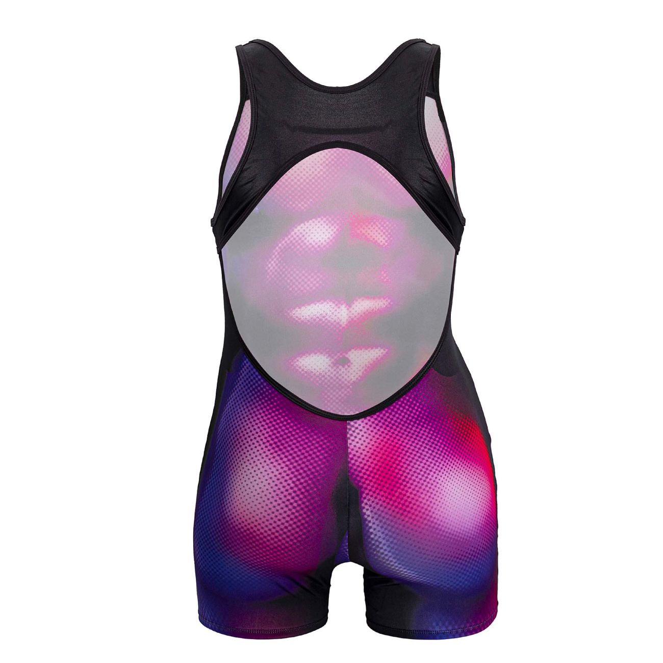 CandyMan 99796 Muscle Onesie Bodysuit Color Magenta - DealByEthan.gay loves CandyMan