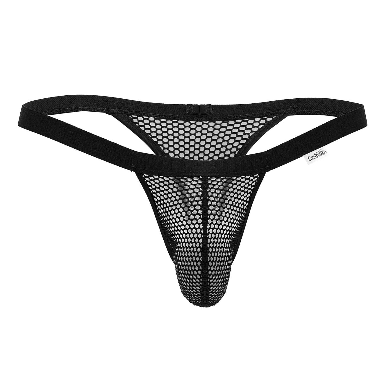 CandyMan 99801 Mesh-Tangas, Farbe Schwarz