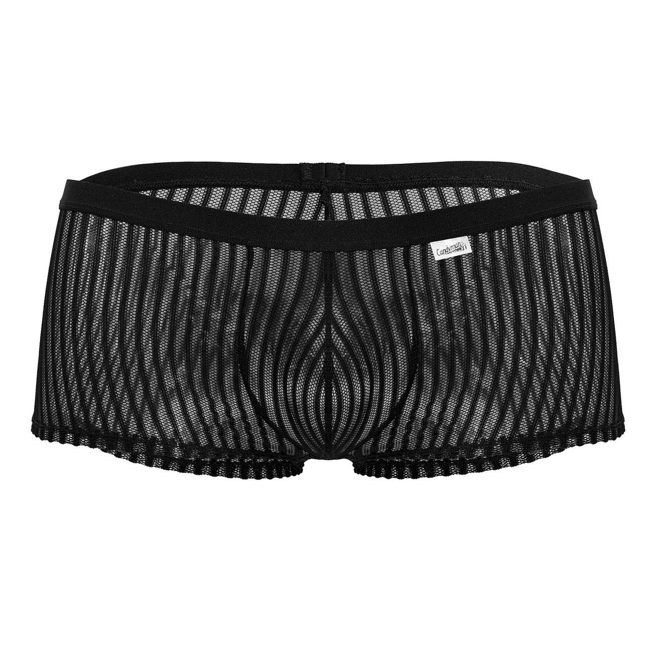 CandyMan 99811 Mesh Trunks Color Black - DealByEthan.gay loves CandyMan