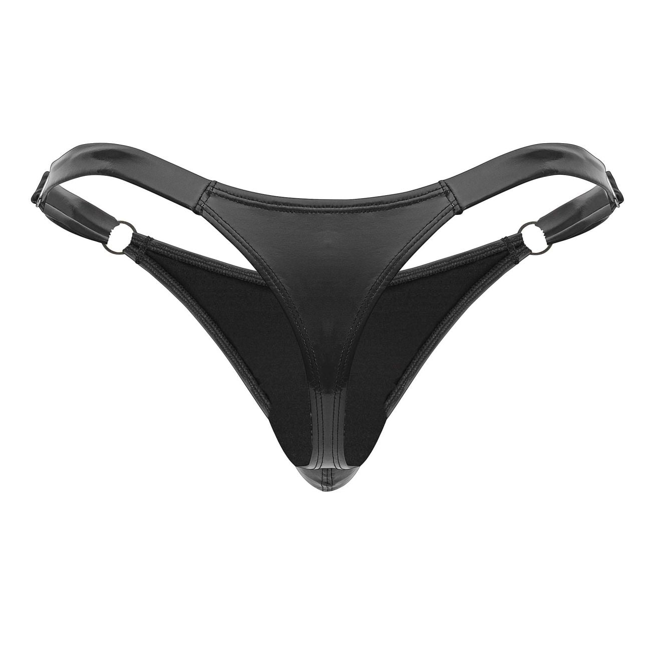 CandyMan 99819 Dom Thongs Color Gloss Black - DealByEthan.gay loves CandyMan