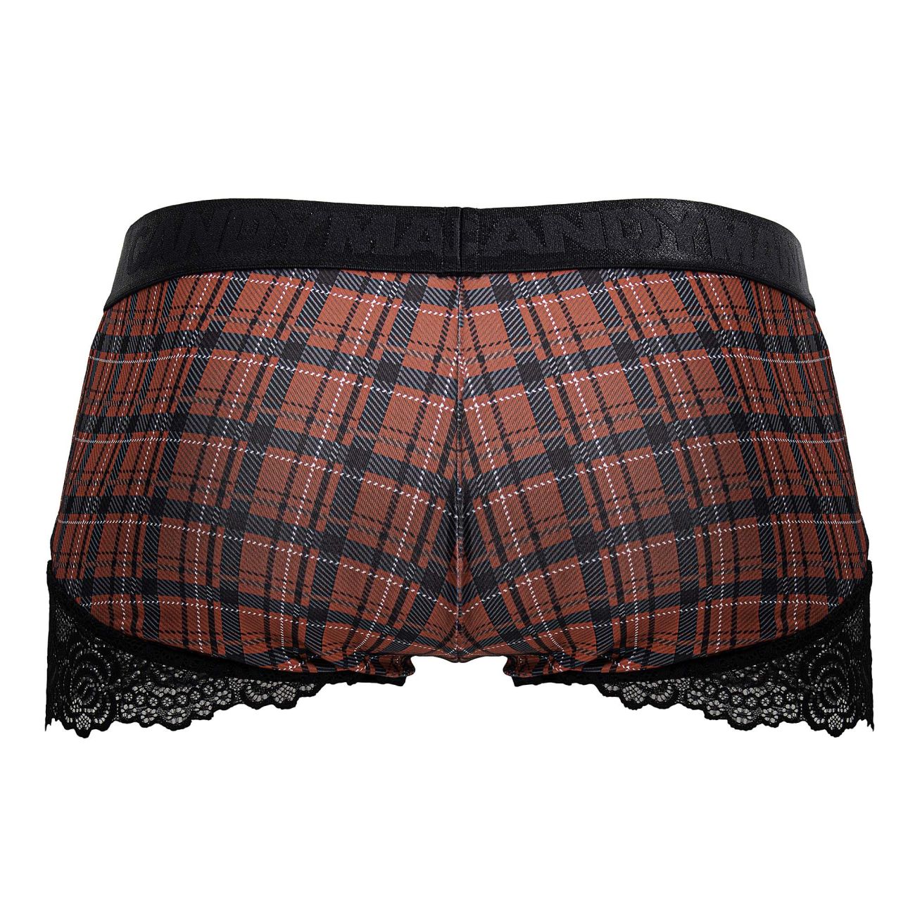 CandyMan 99821 Back to School Trunks Color Red Plaid - DealByEthan.gay loves CandyMan