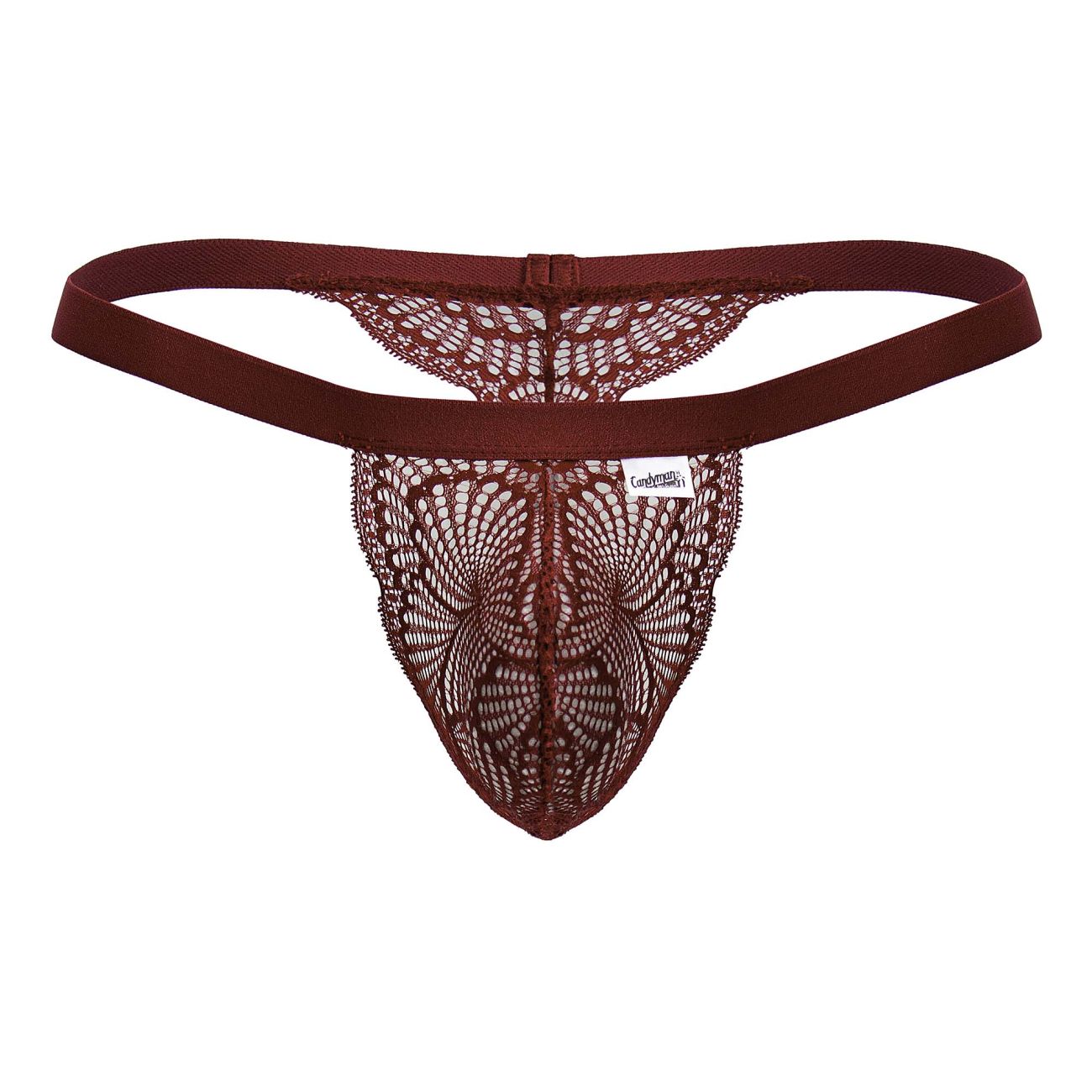 CandyMan 99823 Spitzen-Strings Farbe Wein
