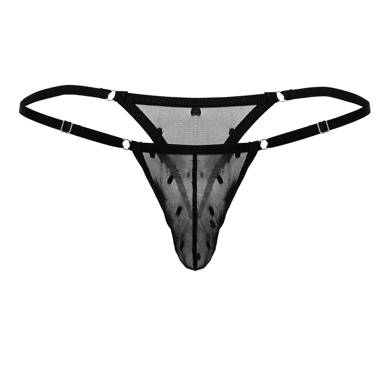 CandyMan 99824 Mesh-Tangas, Farbe Schwarz