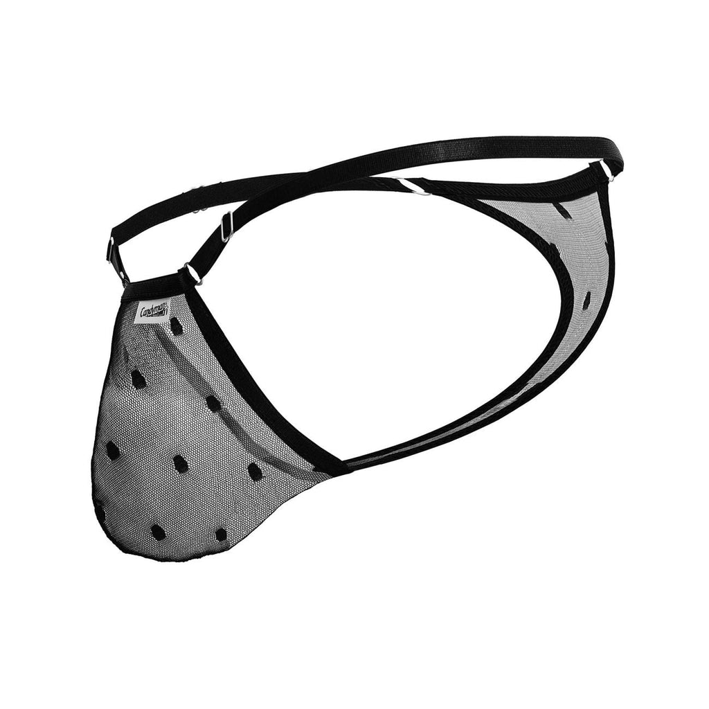 CandyMan 99824 Mesh-Tangas, Farbe Schwarz