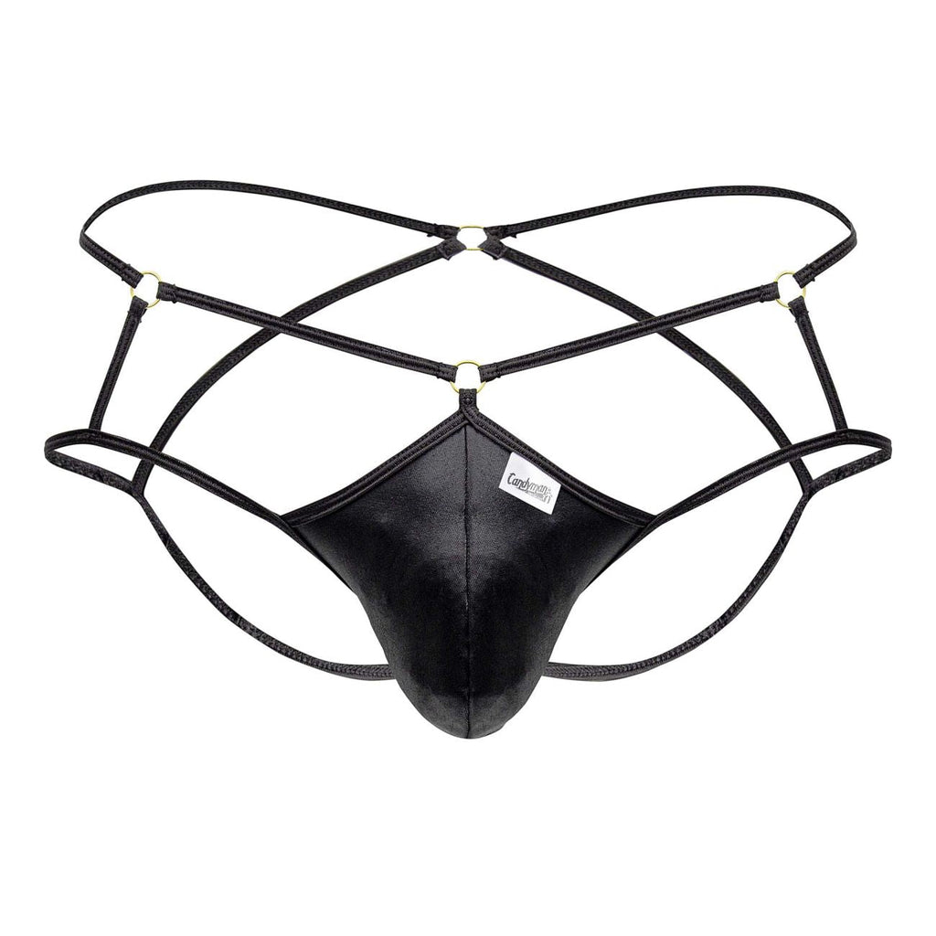 CandyMan 99831 Cage Jockstrap Color Black - DealByEthan.gay loves CandyMan