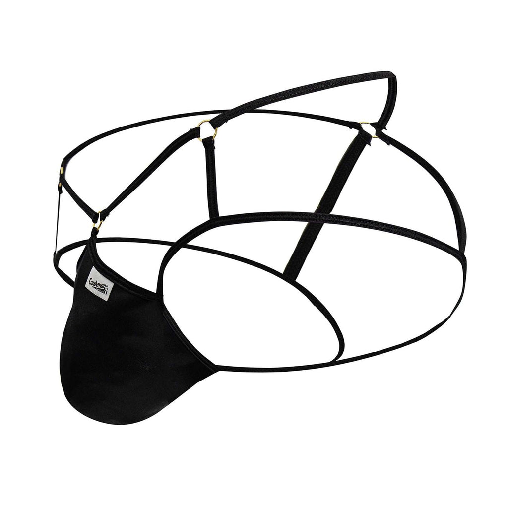 CandyMan 99831 Cage Jockstrap Color Black - DealByEthan.gay loves CandyMan