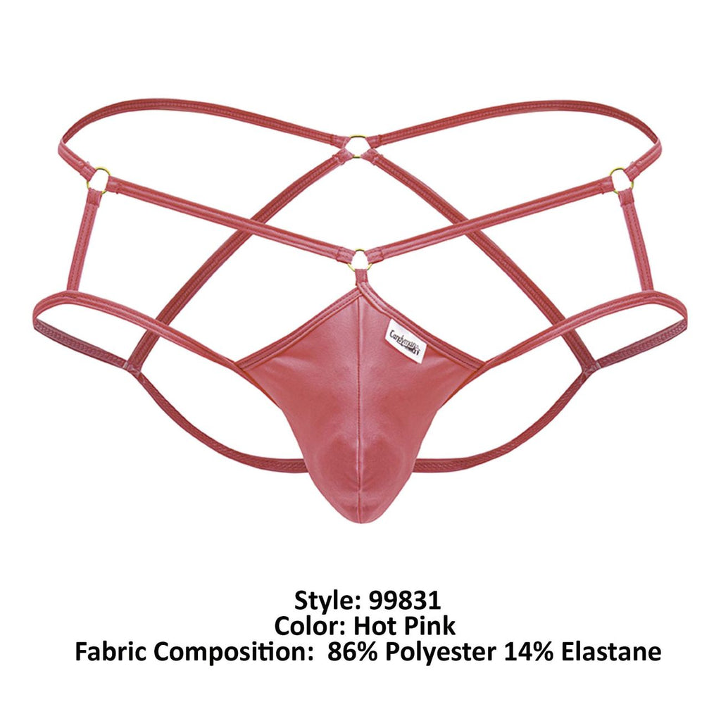 CandyMan 99831 Cage Jockstrap Color Hot Pink - DealByEthan.gay loves CandyMan