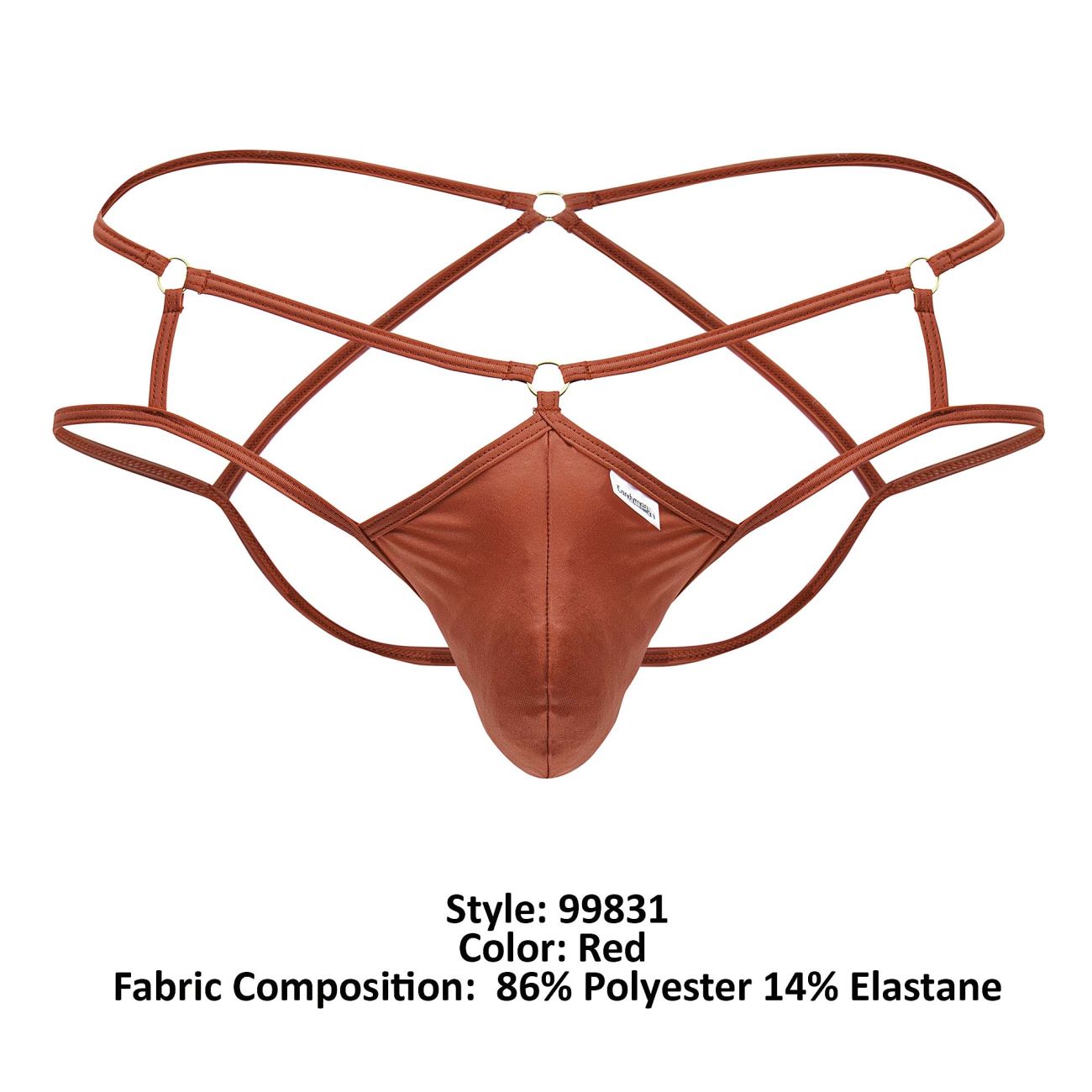 CandyMan 99831 Cage Jockstrap Color Red - DealByEthan.gay loves CandyMan