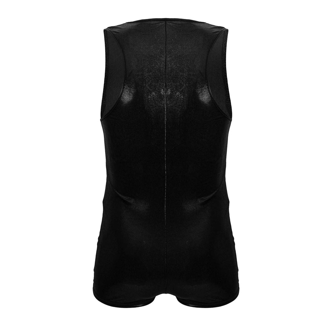 CandyMan 99844 Police Bodysuit Color Black - DealByEthan.gay loves CandyMan