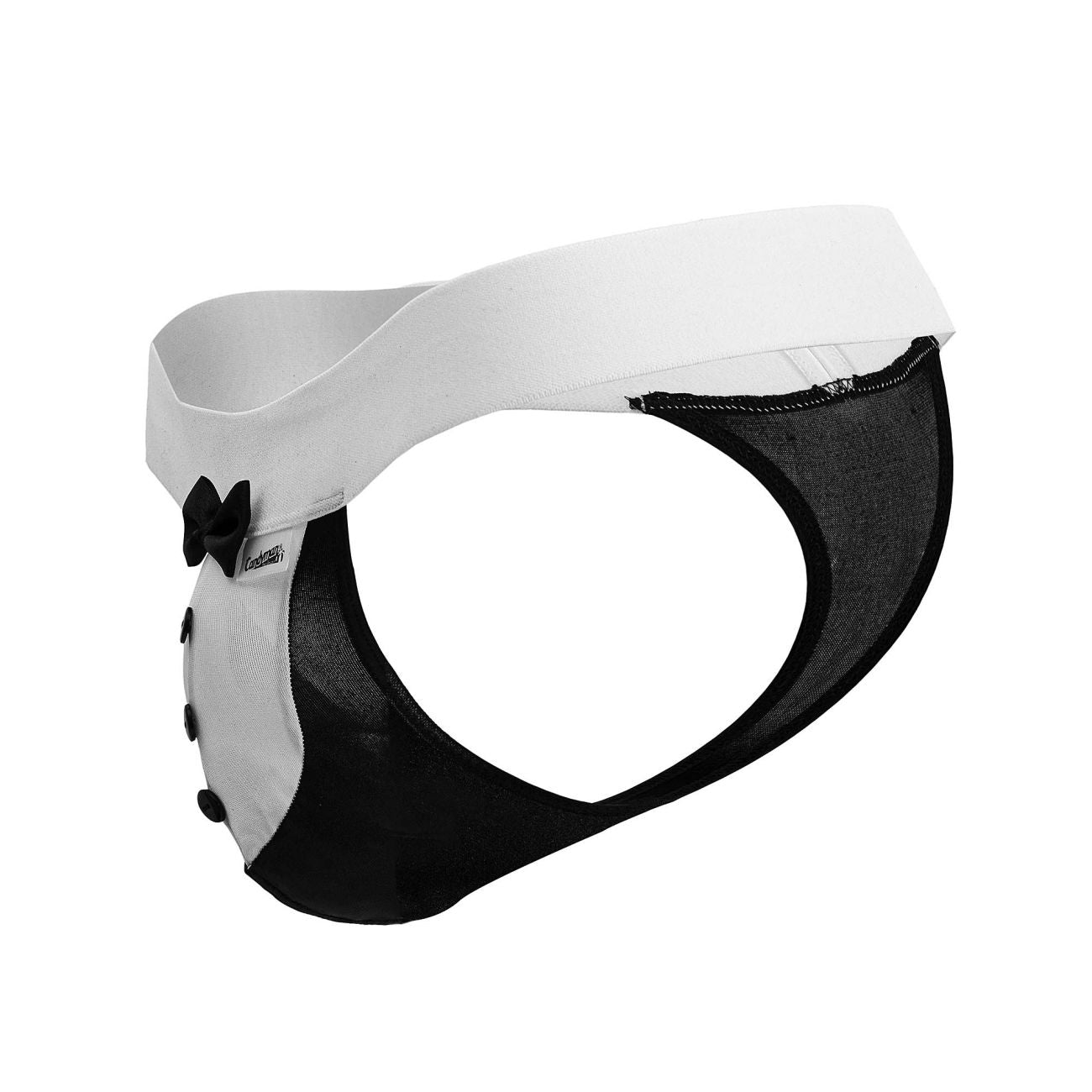 CandyMan 99846 Tuxedo Thongs Color Black - DealByEthan.gay loves CandyMan