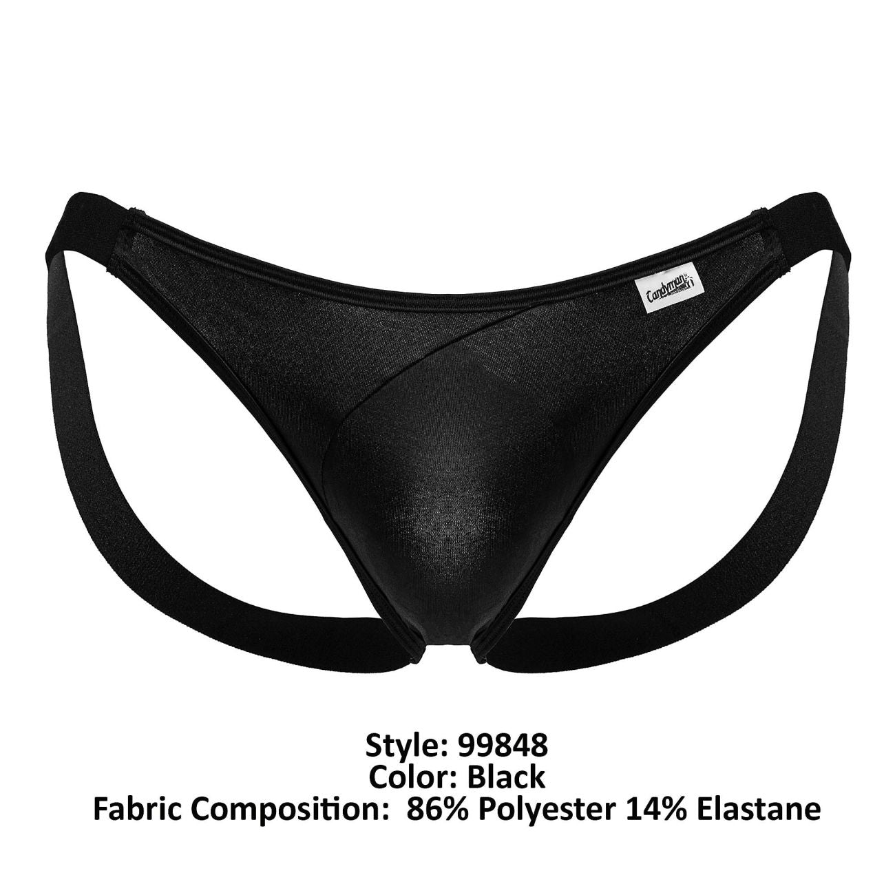CandyMan 99848 Bikini Thongs Color Black - DealByEthan.gay loves CandyMan