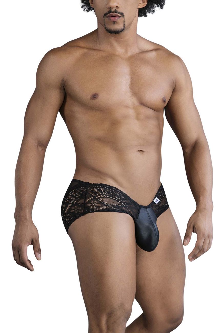 CandyMan 99863 Lace Briefs Color Black - DealByEthan.gay loves CandyMan