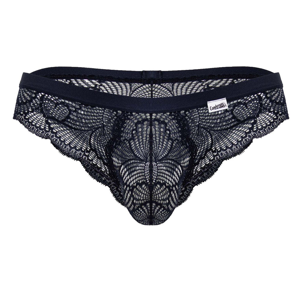 CandyMan 99868 Lace Briefs Color Navy - DealByEthan.gay loves CandyMan