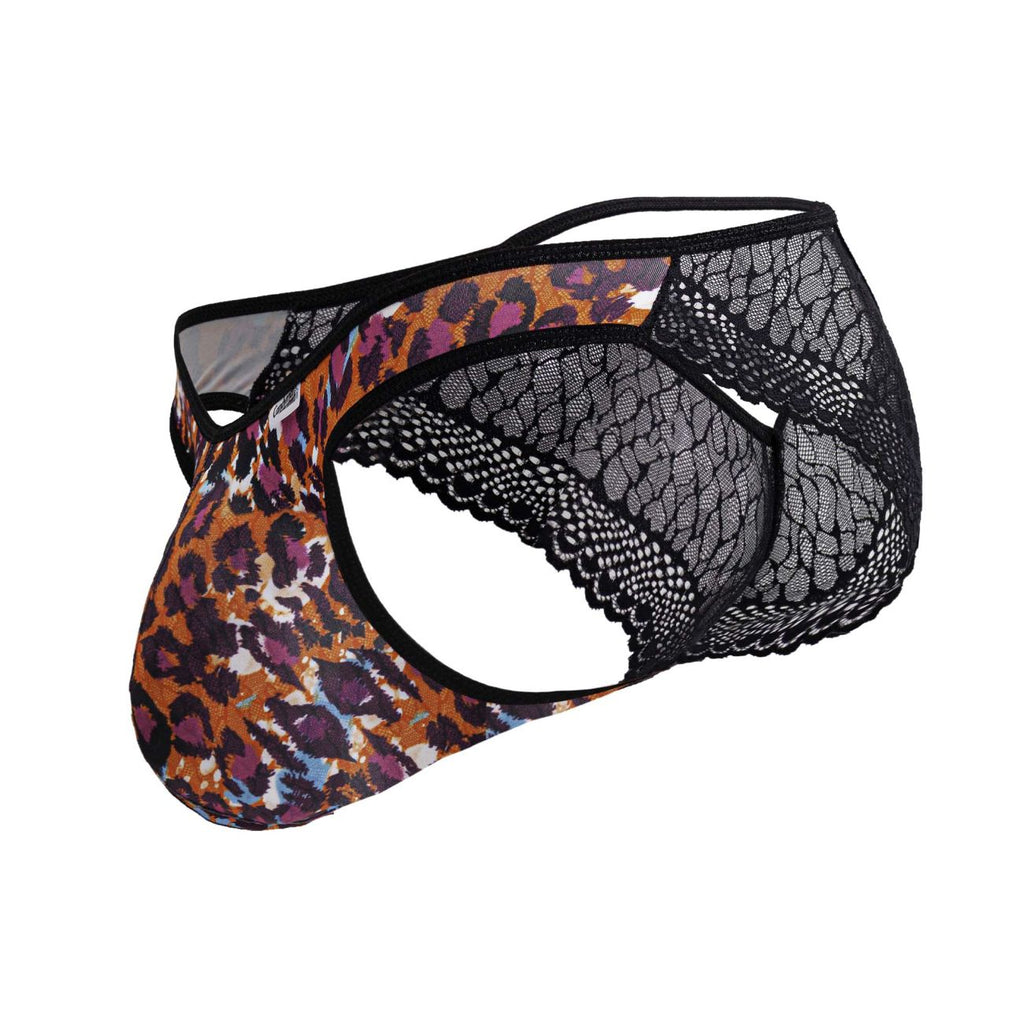 CandyMan 99876 Leopard Briefs Color Animal Print - DealByEthan.gay loves CandyMan