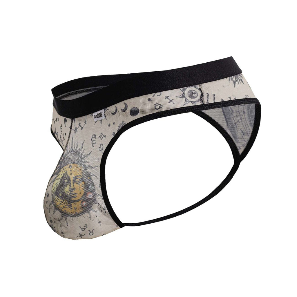 CandyMan 99885 Sun Moon Thongs Color Nude-Black - DealByEthan.gay loves CandyMan