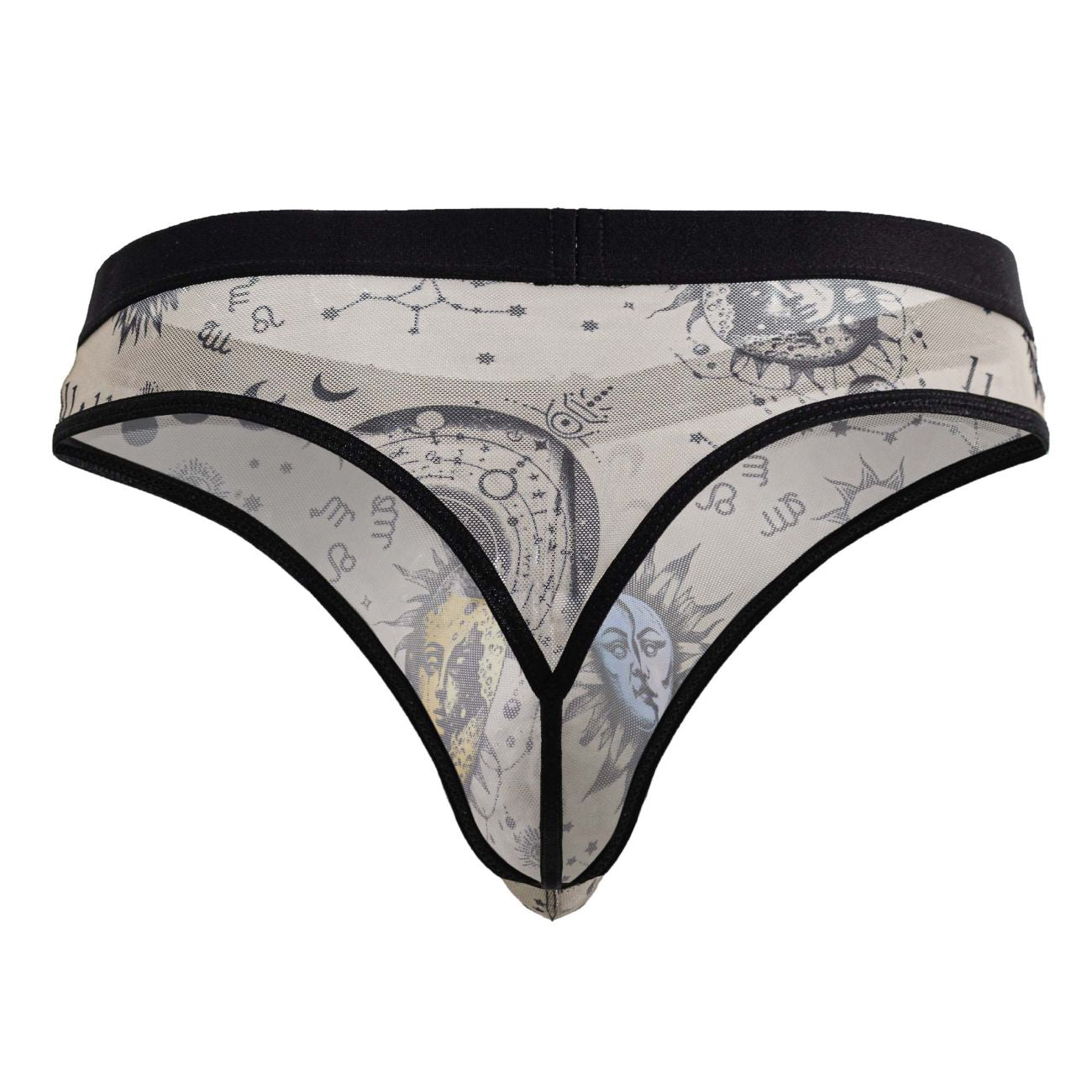 CandyMan 99885 Sun Moon Thongs Color Nude-Black - DealByEthan.gay loves CandyMan