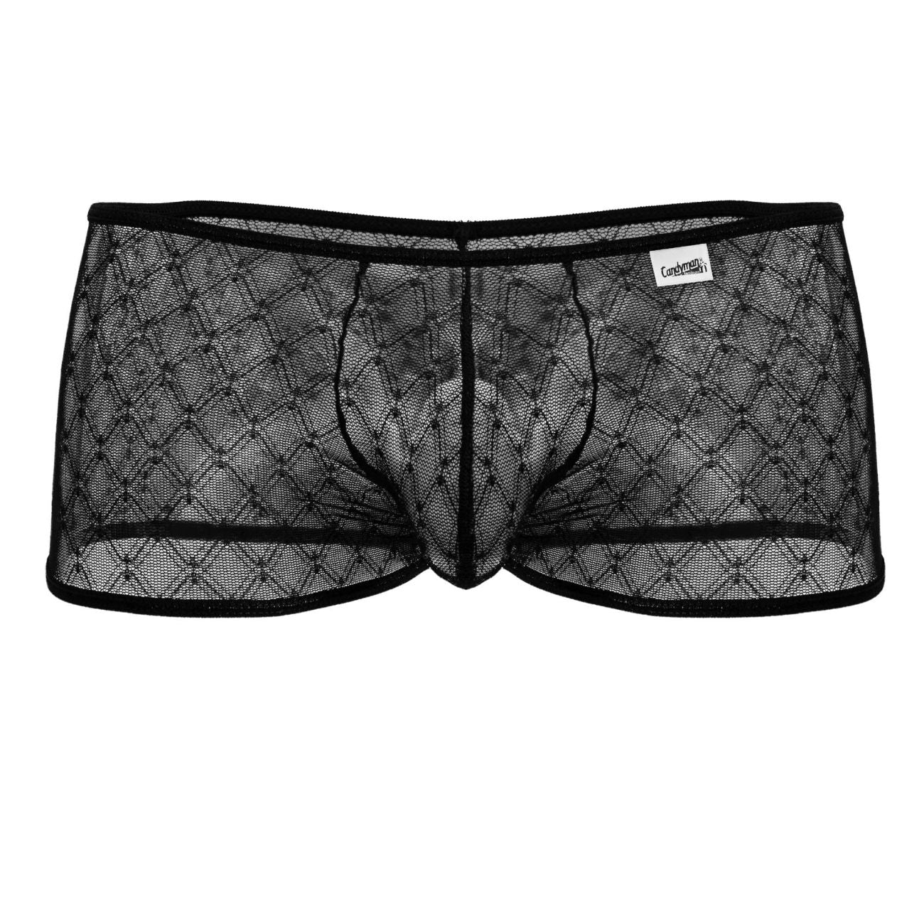 CandyMan 99896 Geometric Mesh Trunks Color Black - DealByEthan.gay loves CandyMan