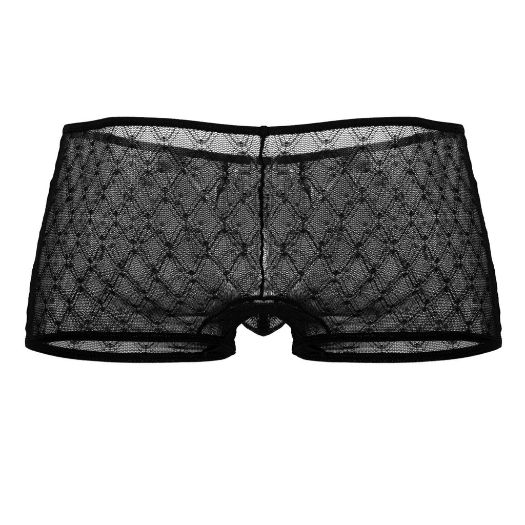 CandyMan 99896 Geometric Mesh Trunks Color Black - DealByEthan.gay loves CandyMan