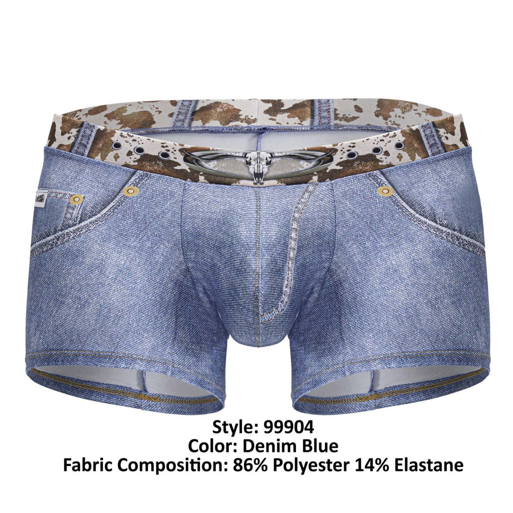 CandyMan 99904 Cowboy Trunks Color Denim Blue - DealByEthan.gay loves CandyMan