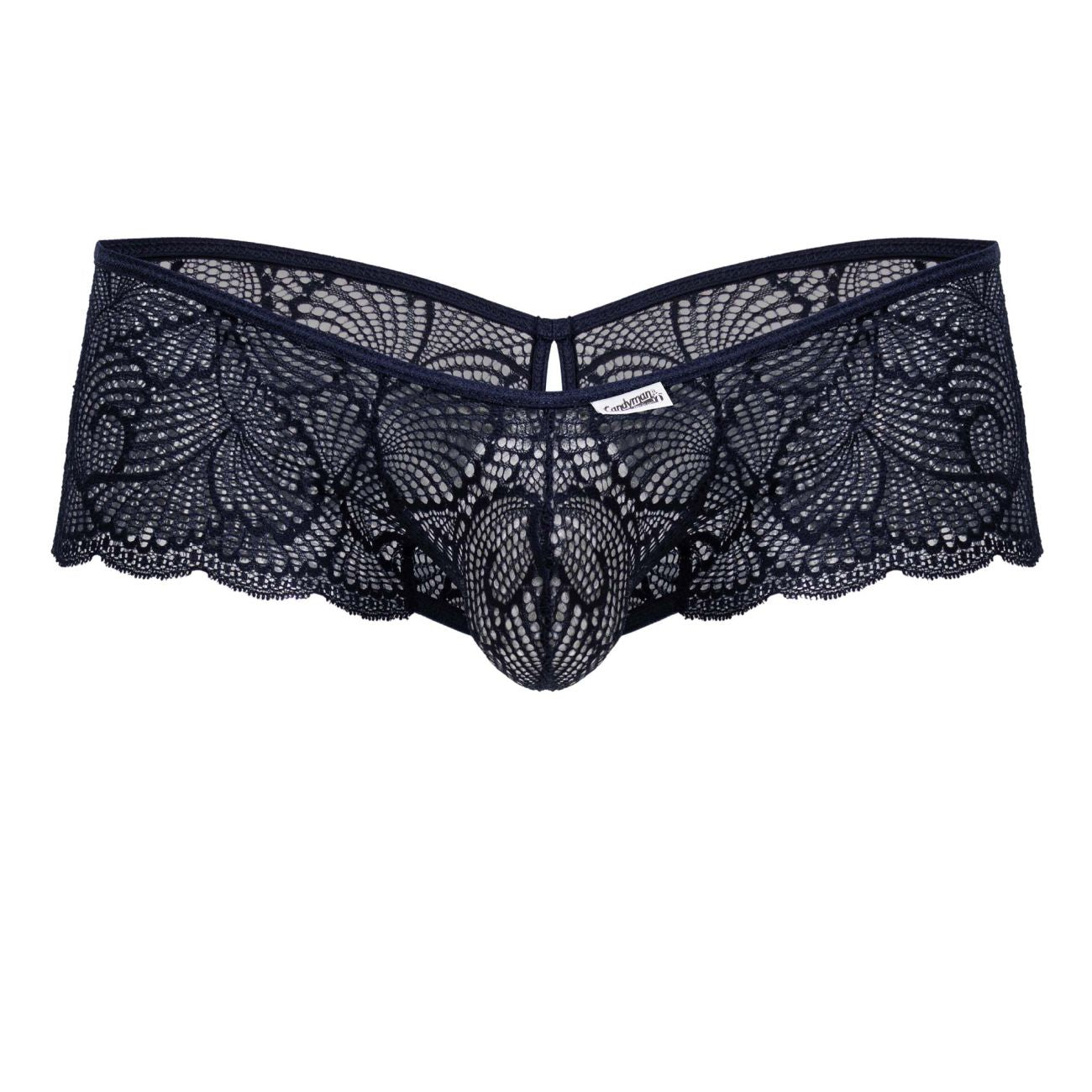 CandyMan 99907 Lace Trunks Color Navy - DealByEthan.gay loves CandyMan