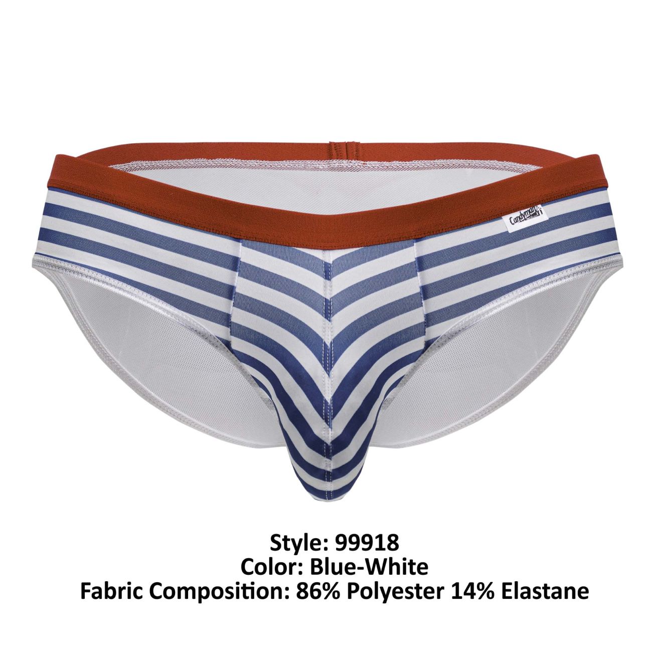 CandyMan 99918 Sailor Briefs Color Blue-White - DealByEthan.gay loves CandyMan