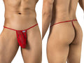 CandyMan 95007 Herrenunterwäsche verführerlicher Spitzen-Tanga Farbe Rot