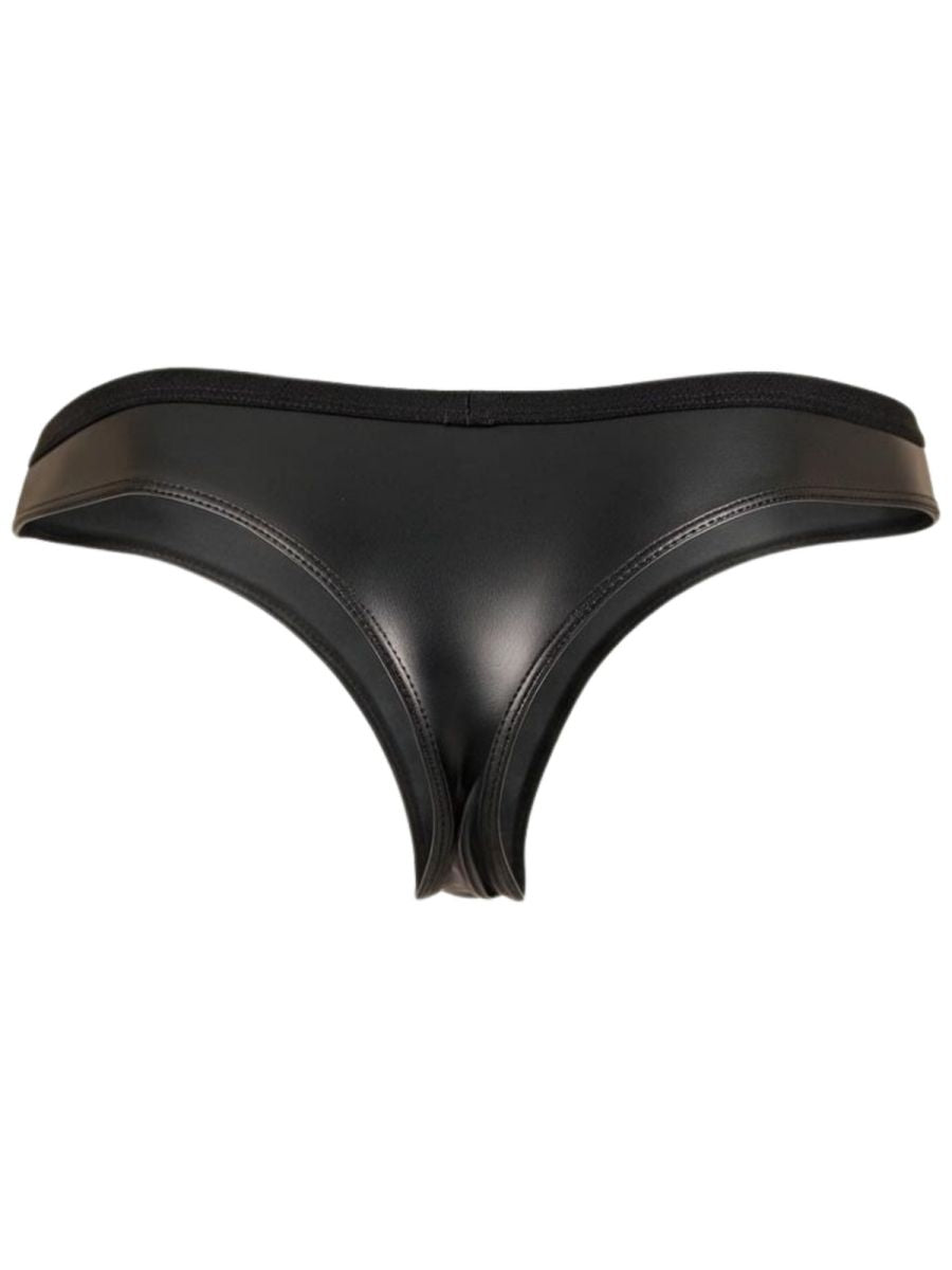 CandyMan 95009 Men's Underwear Seductive Lace Thongs Color Black
