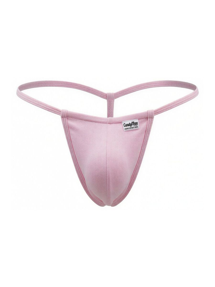CandyMan 9586 Men's Underwear Mini G-String Color Baby Pink