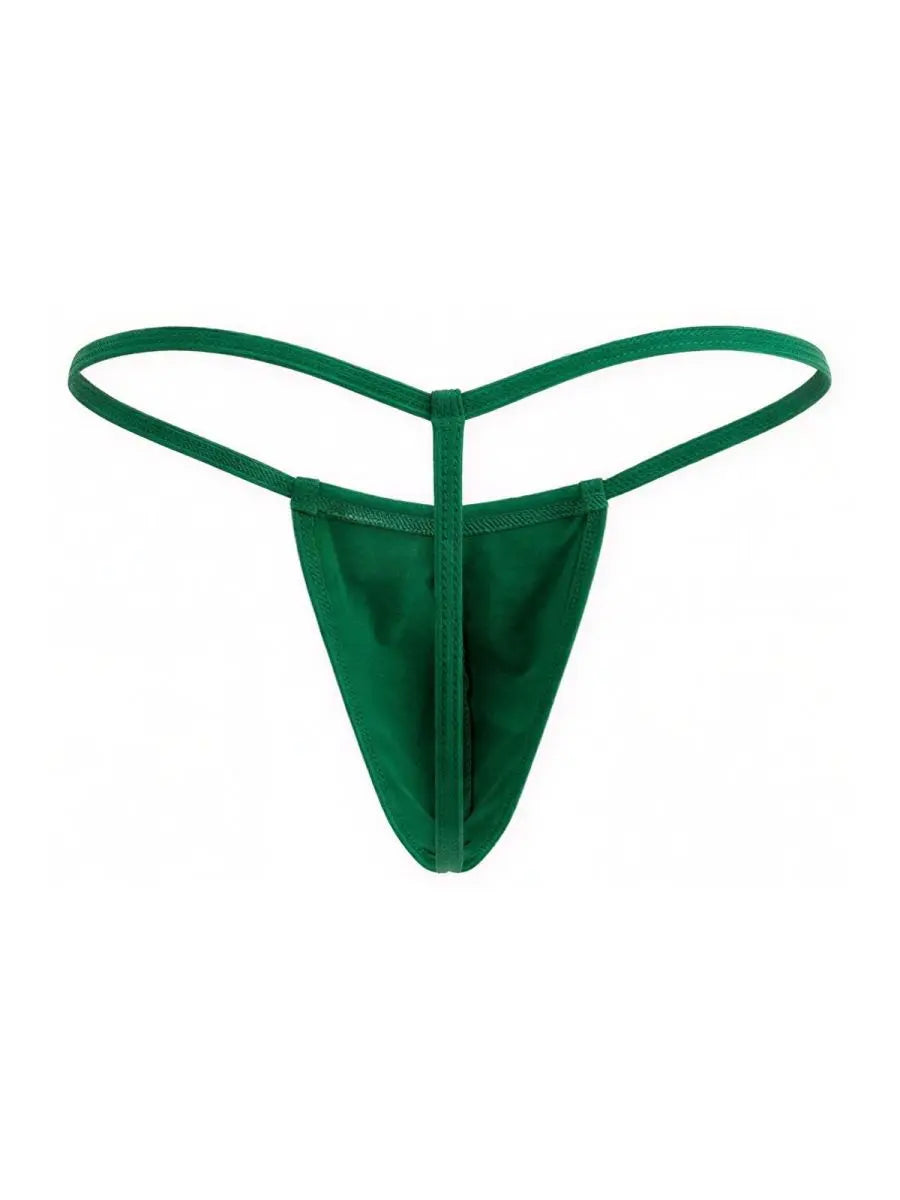 CandyMan 9586 Men's Underwear Mini G-String Color Nature Green
