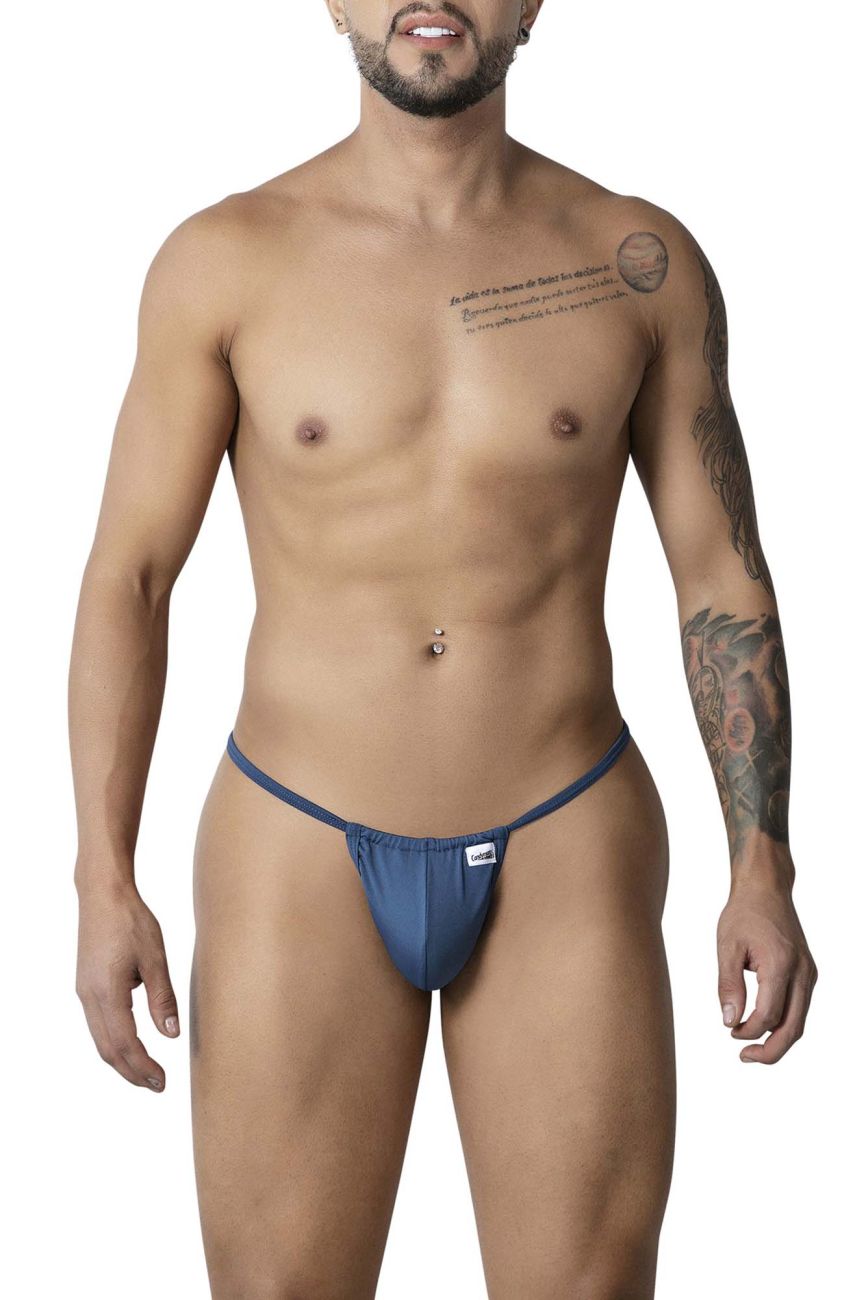 Tanga CandyMan 9586, color azul petróleo
