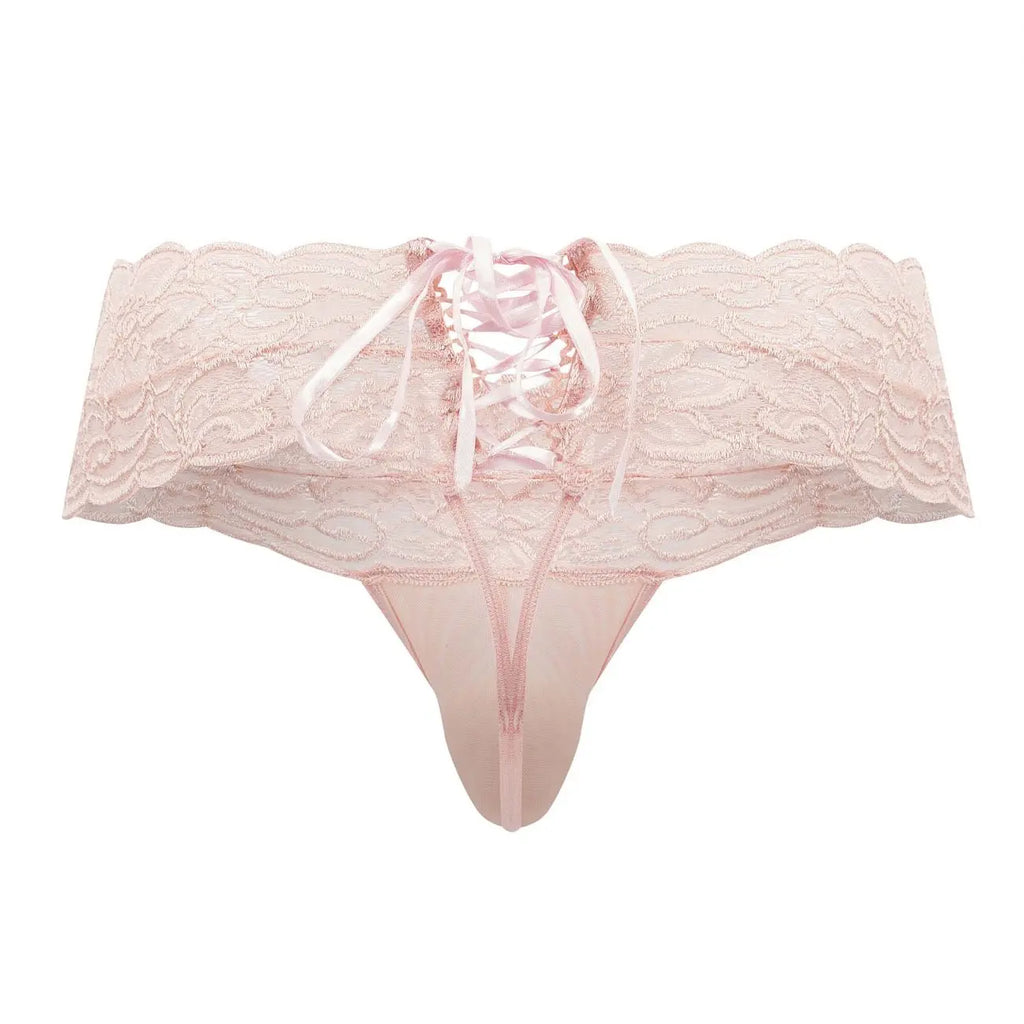 CandyMan 99595 Herren Unterwäsche Lace Mesh Tangas Farbe Rose
