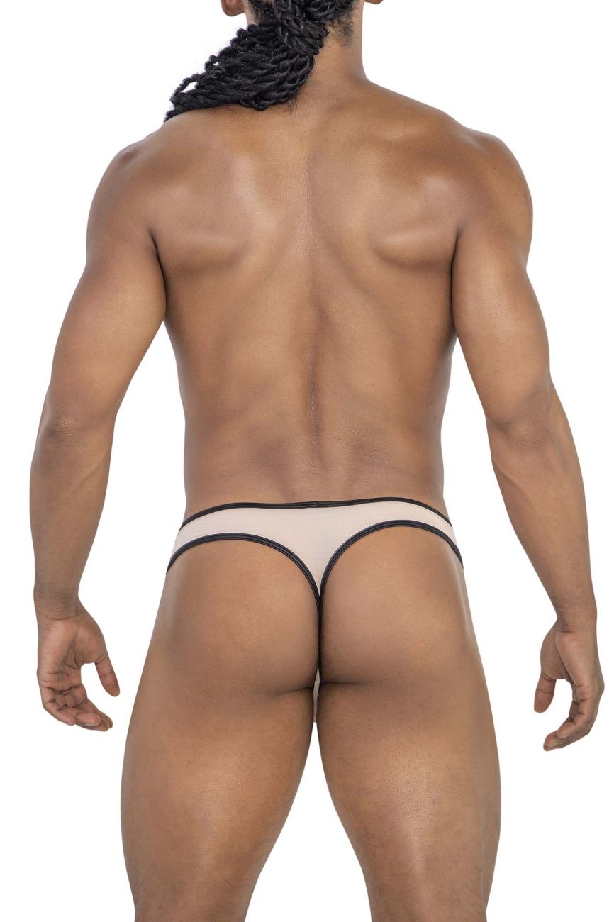 CandyMan 99767 Sports Mesh Thongs Color Beige