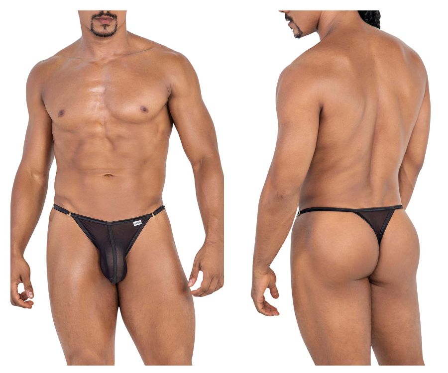 Tanga de malla CandyMan 99776 Color negro