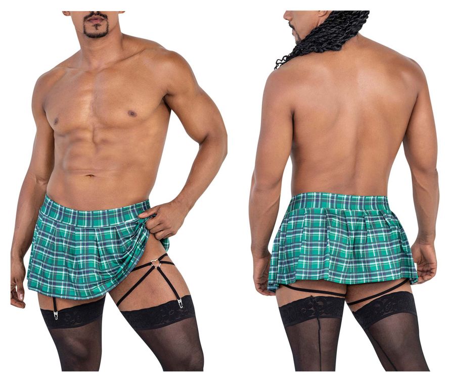 CandyMan 99799 Strumpfband-Outfit, Farbe Grün